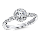 Halo Engagement Ring